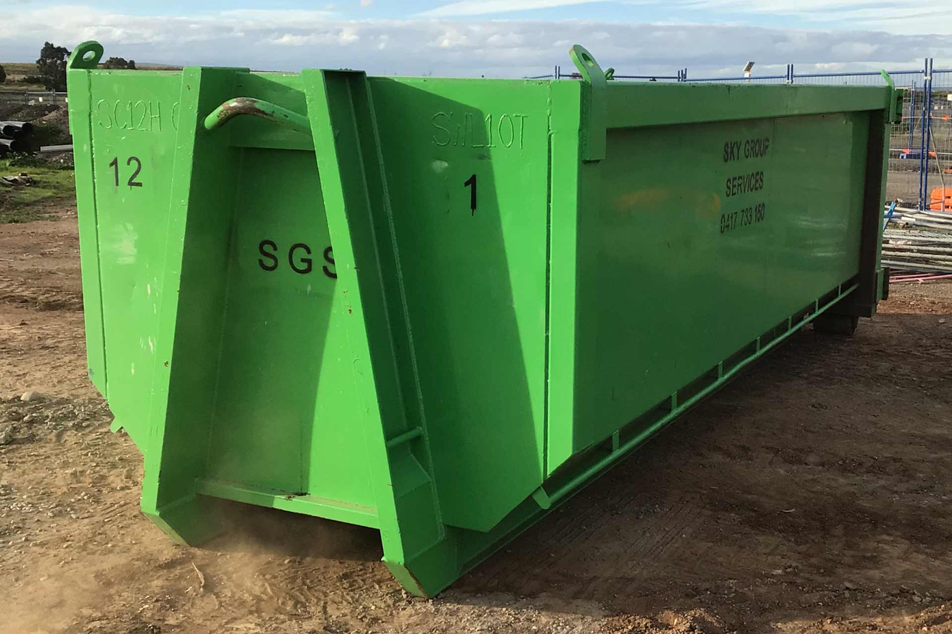 12m Skip Bin (4.5 x 1.8 x 1.5)